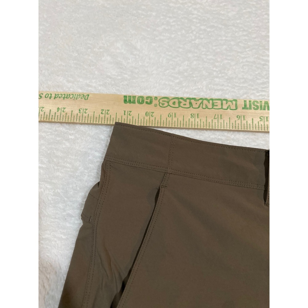 LL Bean Cresta Hiking Shorts Mens 42W Dark Cinder Brown UPF 50+ Nylon 506424 NWT - Picture 5 of 9
